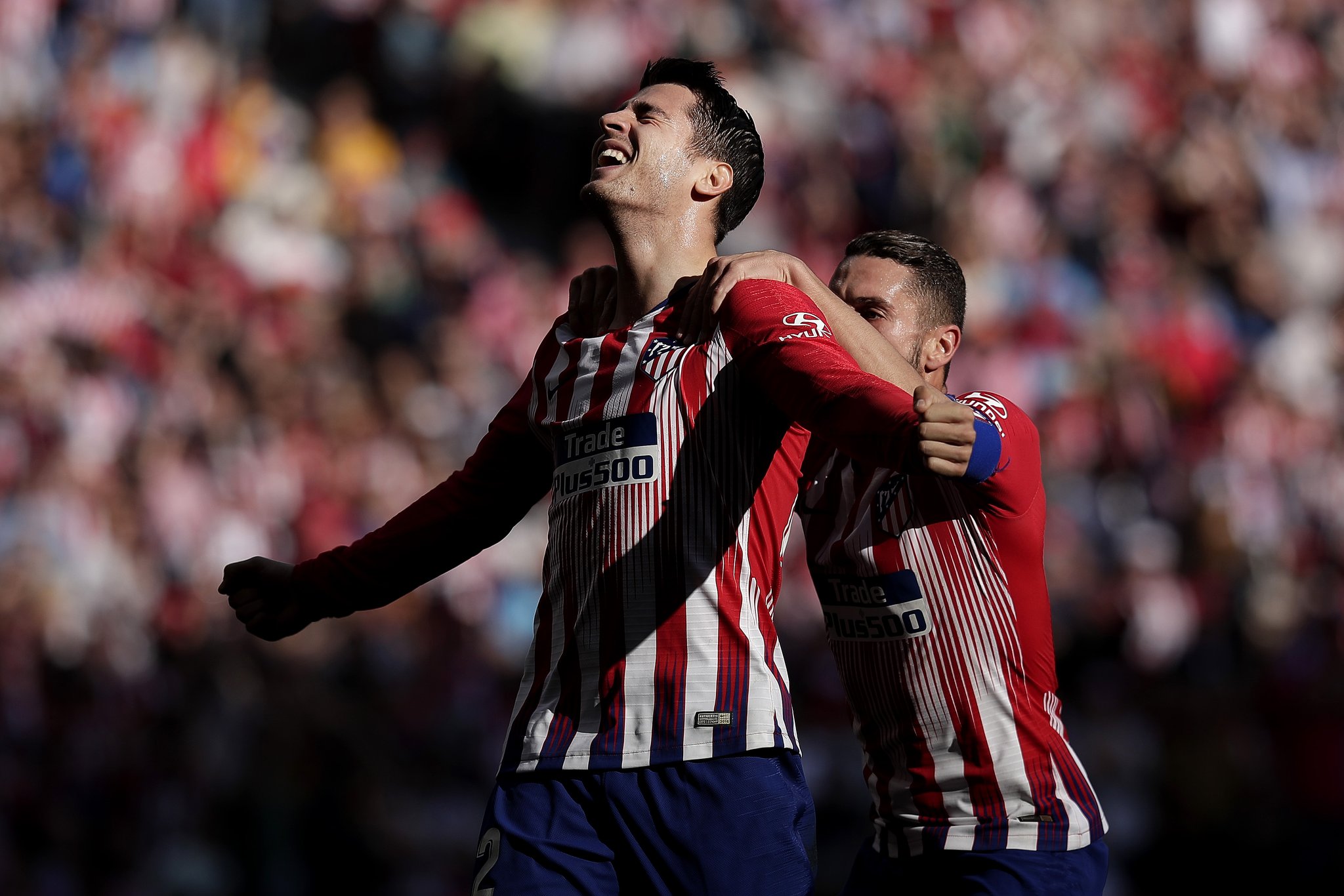 莫拉塔鸟枪换炮,马竞稳住第二 莫拉塔鸟枪换炮,马竞稳住第二